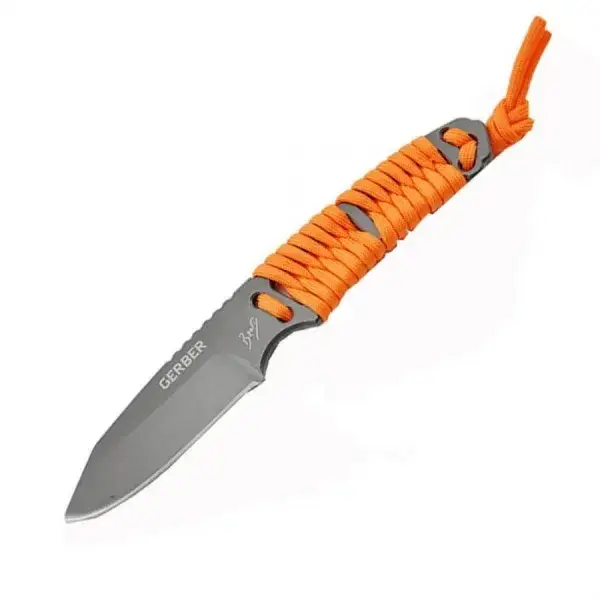

Туристический нож Gerber Scout Bear Grylls Fixed Blade Paracord DP FE с фиксированным лезвием