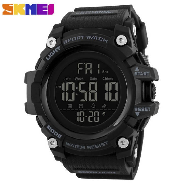 

Спортивные электронные мужские часы Skmei 1384