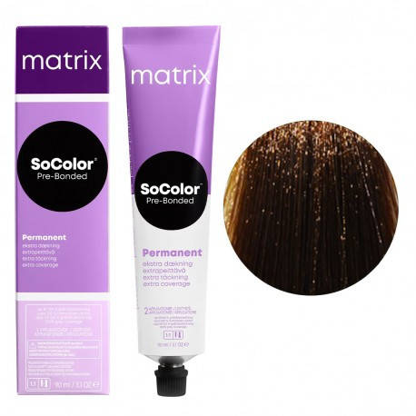 

Стойкая крем краска для волос Matrix SOCOLOR.Pre-Bonded Extra Coverage 505G 90 мл