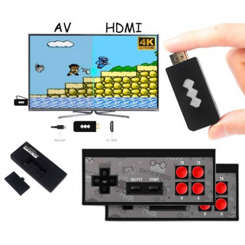 

Игровая консоль беспроводная HDMI Dendy NES 8бит 786игр Data Frog Y2 HD, 103727