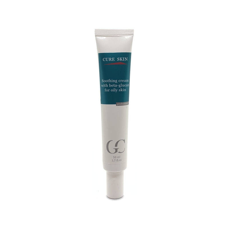 

Крем для жирной кожи Cure Skin с бета глюканом, 50 мл
