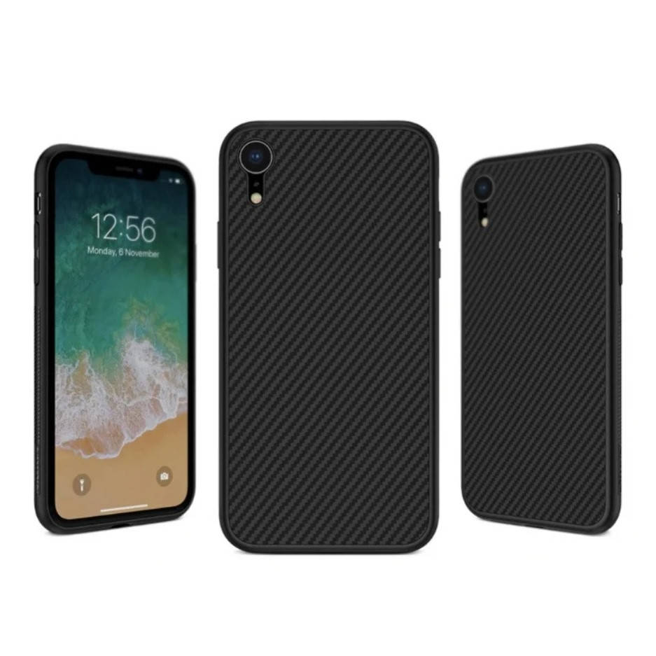 

Карбоновый чехол для iPhone XR Nillkin Synthetic Fiber, Черный