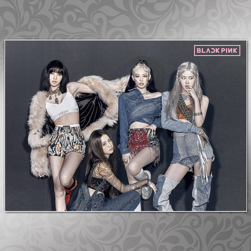 

Плакат K-Pop Black Pink 80, A3