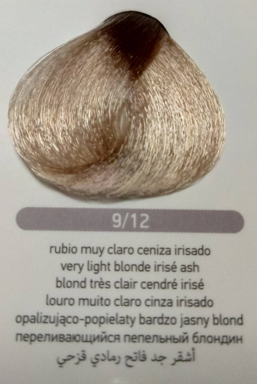 

Крем-краска для волос Erayba Equilibrium Hair Color Cream 120 мл 9/12, переливающийся пепельный блондин