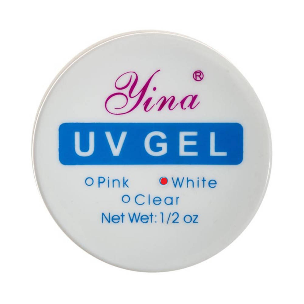 

Гель для наращивания ногтей WHITE LINA 15 гр **, Белый