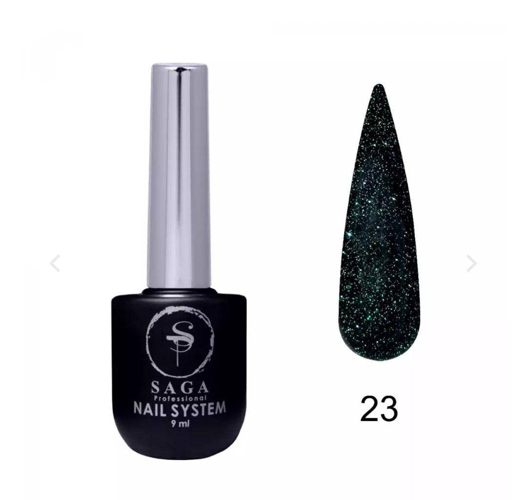 

Гель-лак светоотражающий Saga Professional Fiery gel №23, 8мл