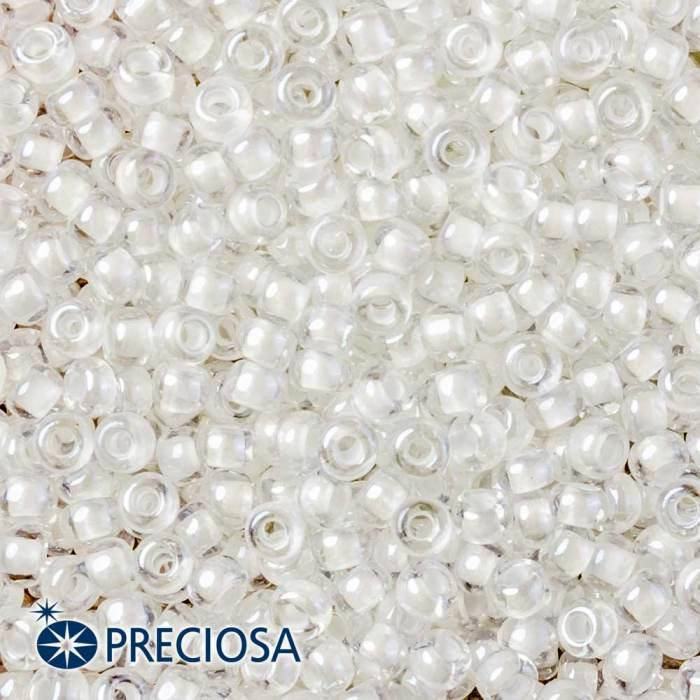 

Бисер Preciosa 10/0 цв. 38102, Прозрачный Окраска из Середины CTC, Белый, Круглый