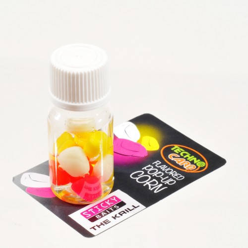 

Силиконовая кукуруза Techno Carp Pop-Up The Krill Sticky Baits