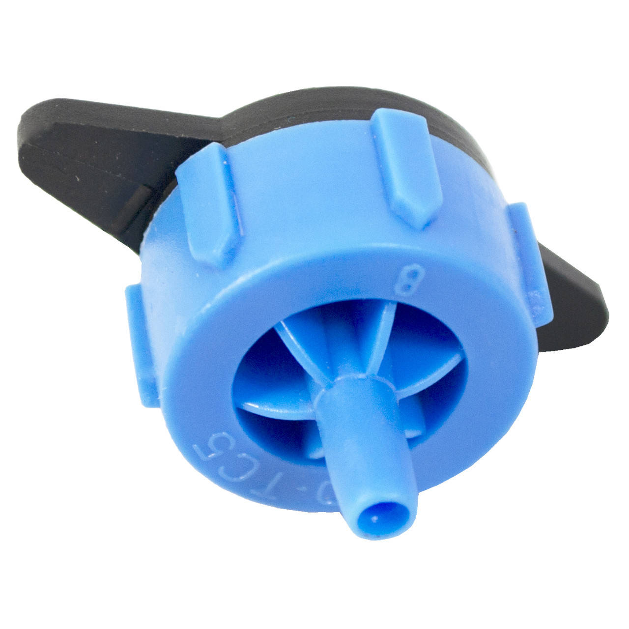 

Капельница компенсированная 1/4" синяя 8л/ч 0.8 - 3.2bar