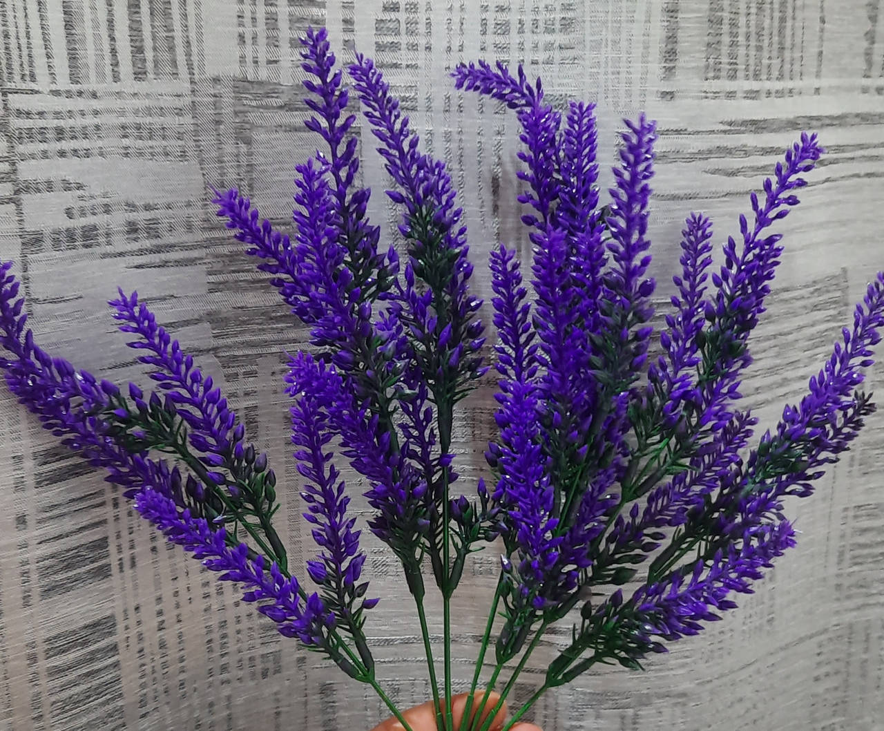 

Декоративная зелень для декора, мыльных букетов и композиций. "ЛАВАНДА" N2 ПРЕМИУМ КАЧЕСТВА