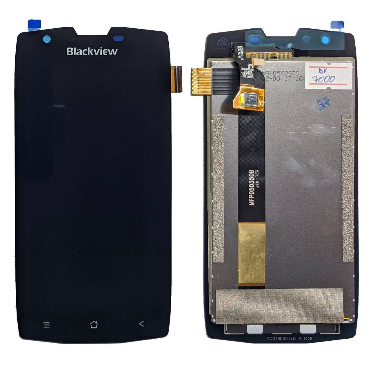 

Дисплейный модуль Blackview BV7000 / BV7000 Pro тачскрин и экран, Черный