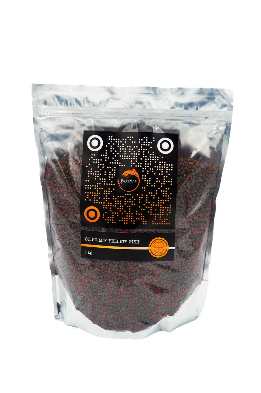 

Стик-микс пеллетс (Stick Mix Pellets), пеллетс для рыбалки 1 кг