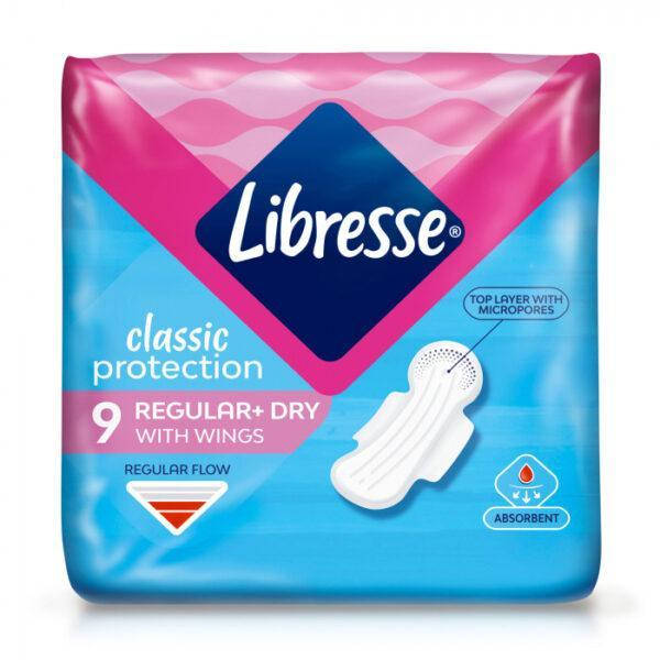 

Гигиенические прокладки Libresse Classic Protection Regular + 9 шт.