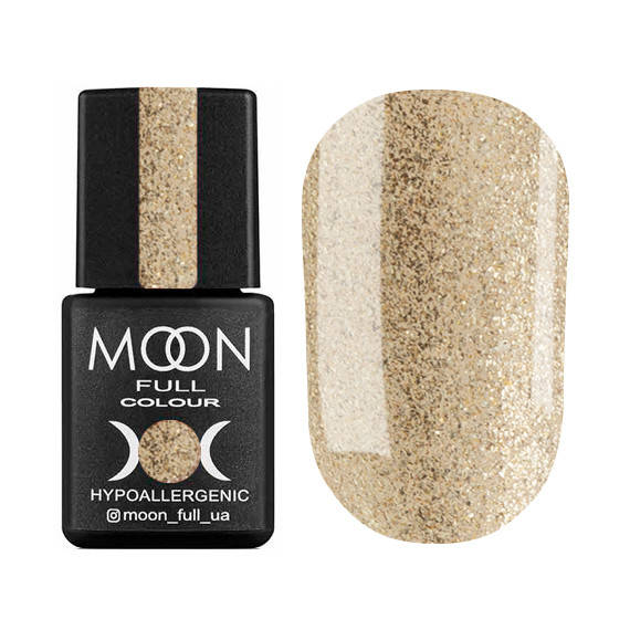 

Гель-лак Moon Full № 325 (серебристо-золотой мелко-шиммерный), 8 мл