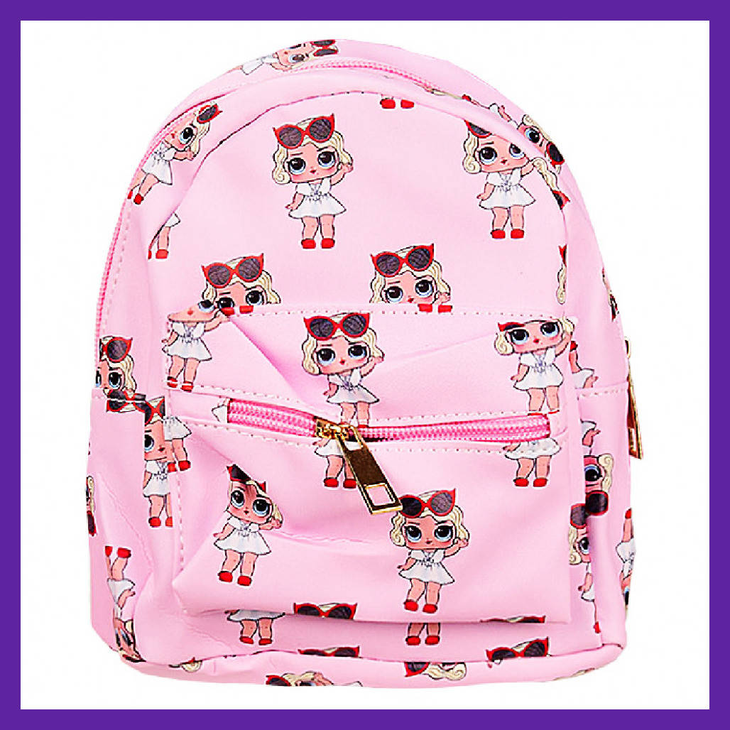 

Рюкзак детский BG3745 15-6-19 см (LEADING BABY) BG3745-1 BAMBI | для девочки с ярким