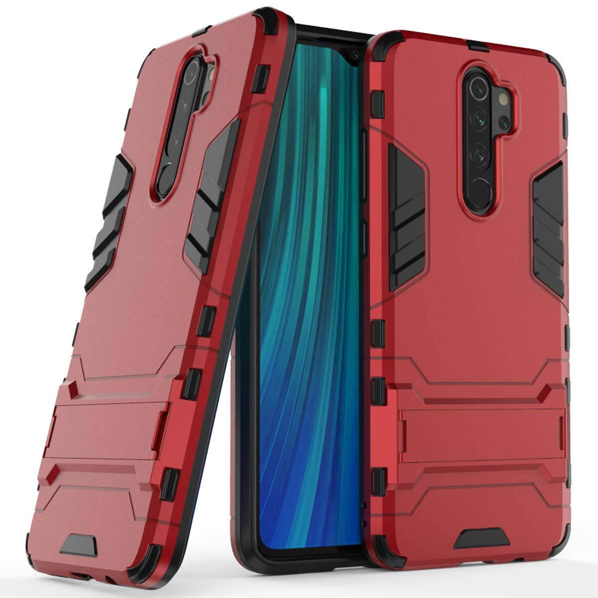 

Чехол Iron для Xiaomi Redmi Note 8 Pro бронированный бампер Red