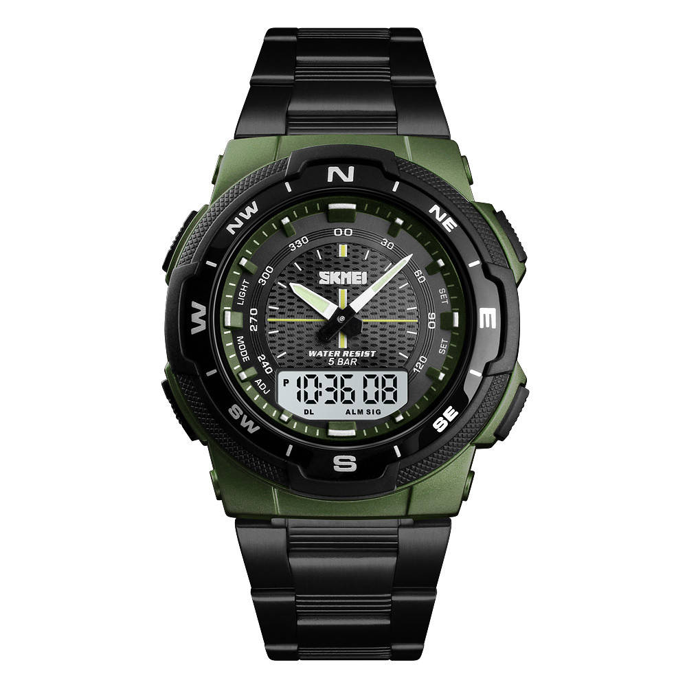 

Skmei 1370 marshal зеленые мужские спортивные часы