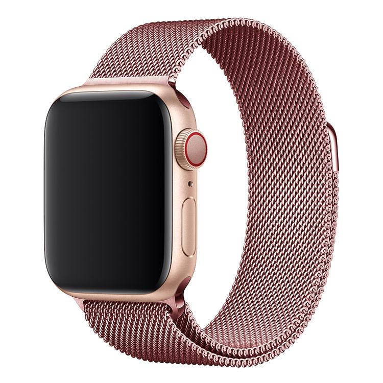 

Ремешки Apple Watch 45/42/44mm миланская петля розовый