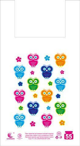 

Пакет майка 30см 55см Совы ''Комсерв'' (100 шт)