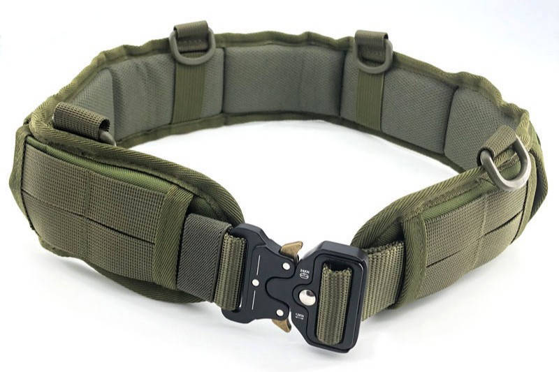 

Пояс тактические разгрузочный с ремнем, варбелт, цвет Олива, Оливковый