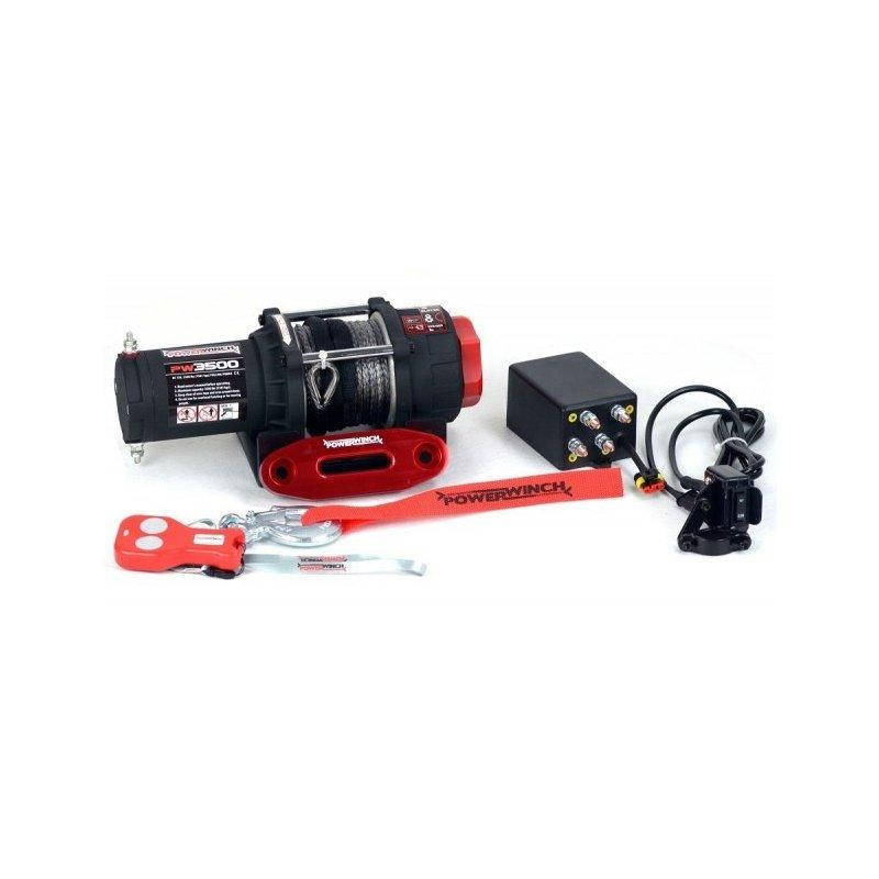 

Лебедка для квадроцикла PowerWinch 3500 (Синтетический трос)
