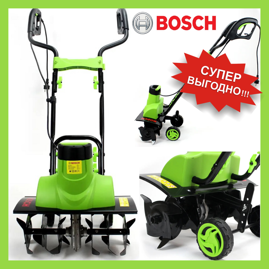 

Электрокультиватор BOSCH GT-2000 Электрический культиватор Бош gt 2000 2.0 кВт