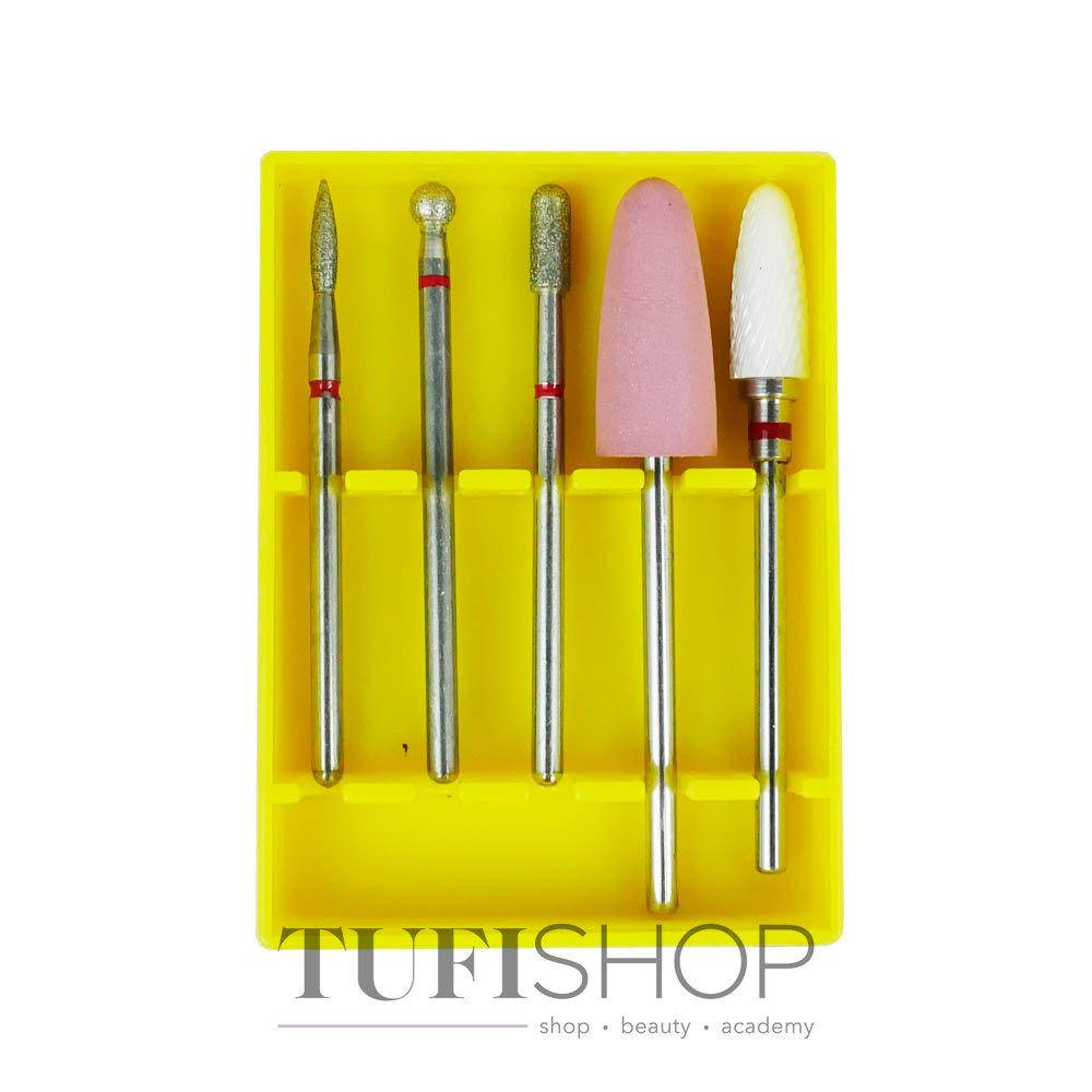 

Набор фрез TUFI profi для комбинированного маникюра (0096167)