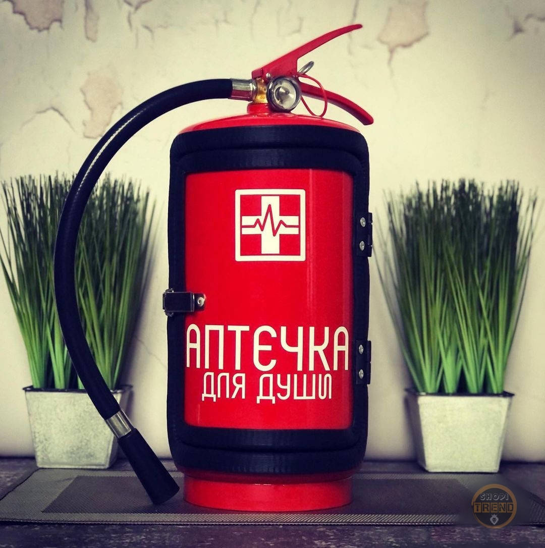 

Огнетушитель бар «Аптечка для души» Подарочный набор