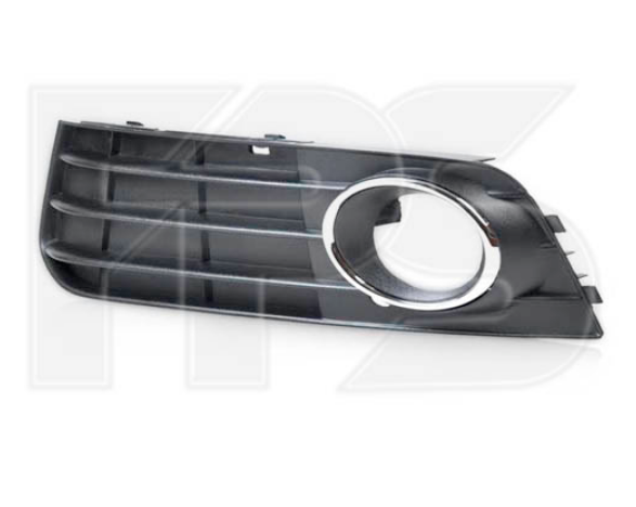 

Решетка в бампере левая Audi A4 B8 2008-2012, Черный