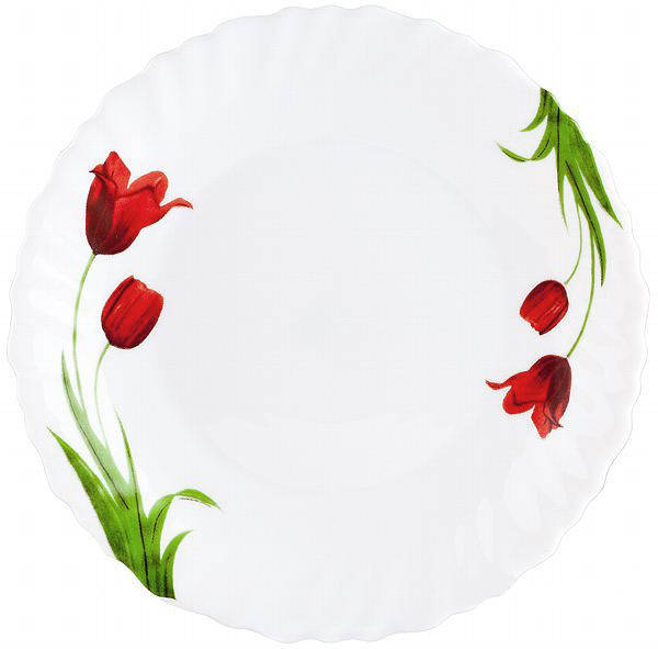 

Тарелка десертная Luminarc Tulip G0620 19 см, Белый