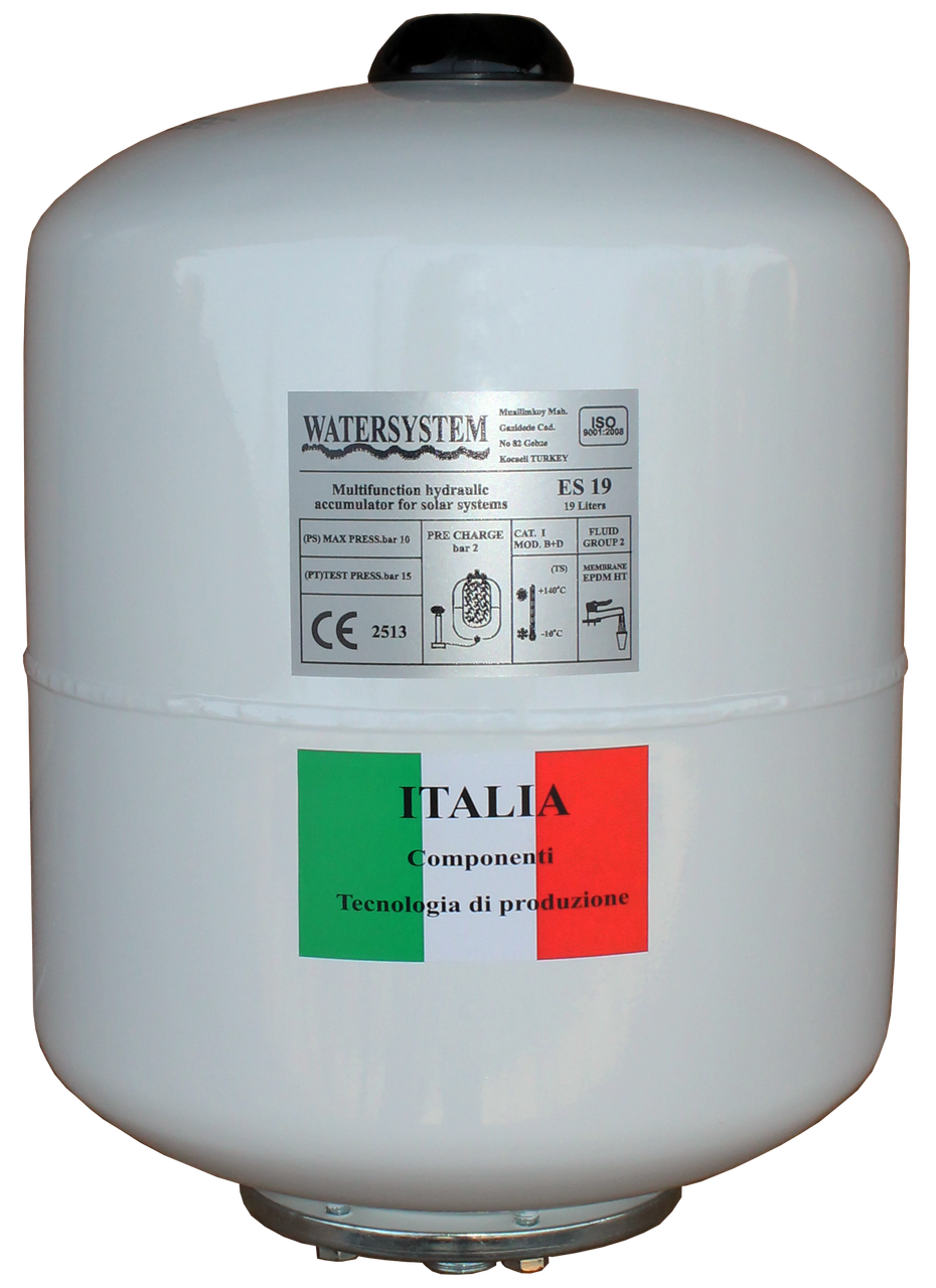 

Расширительный бак гелиосистем (солнечных систем) Watersystem ES19, Белый