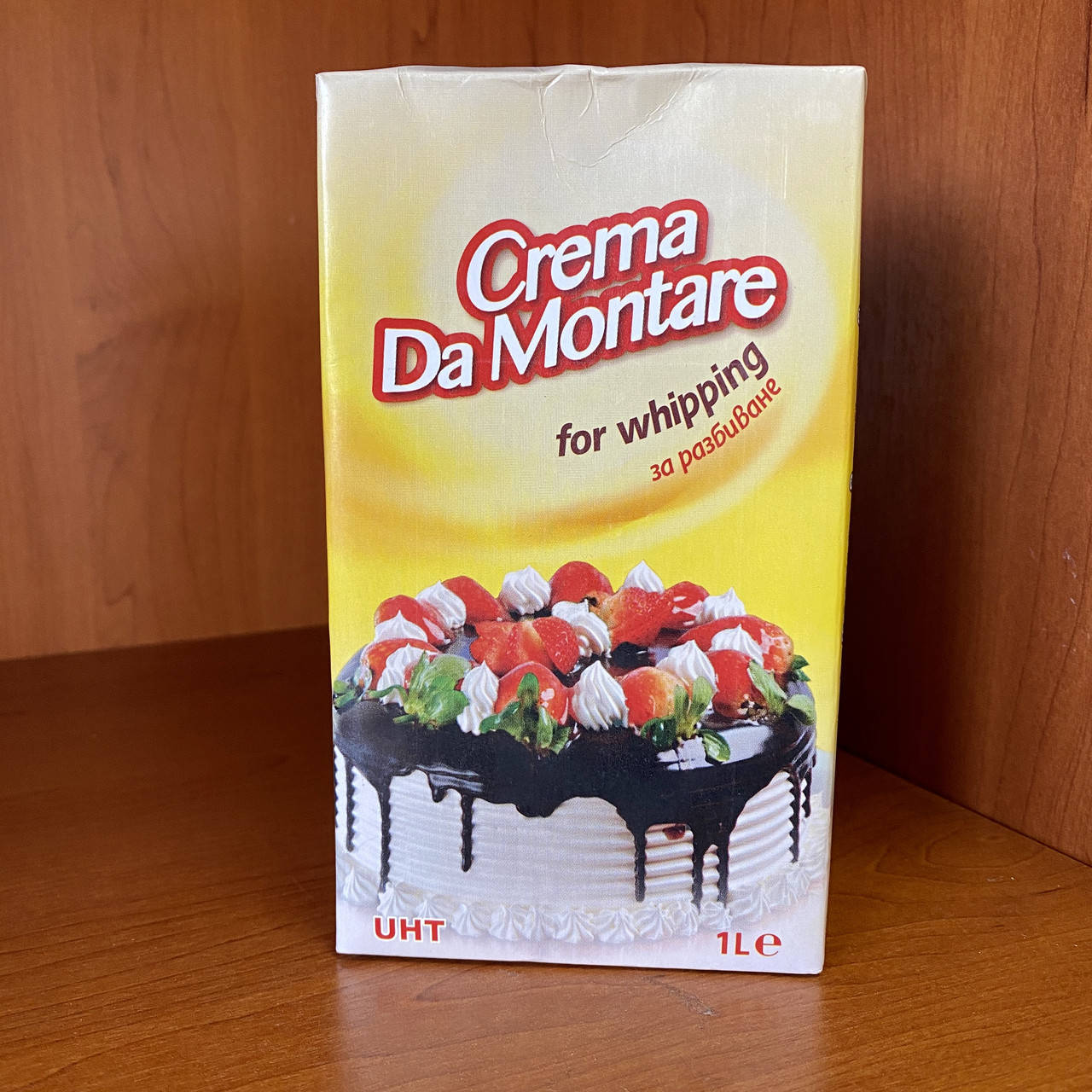 

Сливки растительные Crema Da Montare 26% жирности