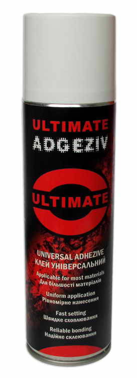 

Клей-спрей - универсальный неопреновый "Ultimate Adgeziv"