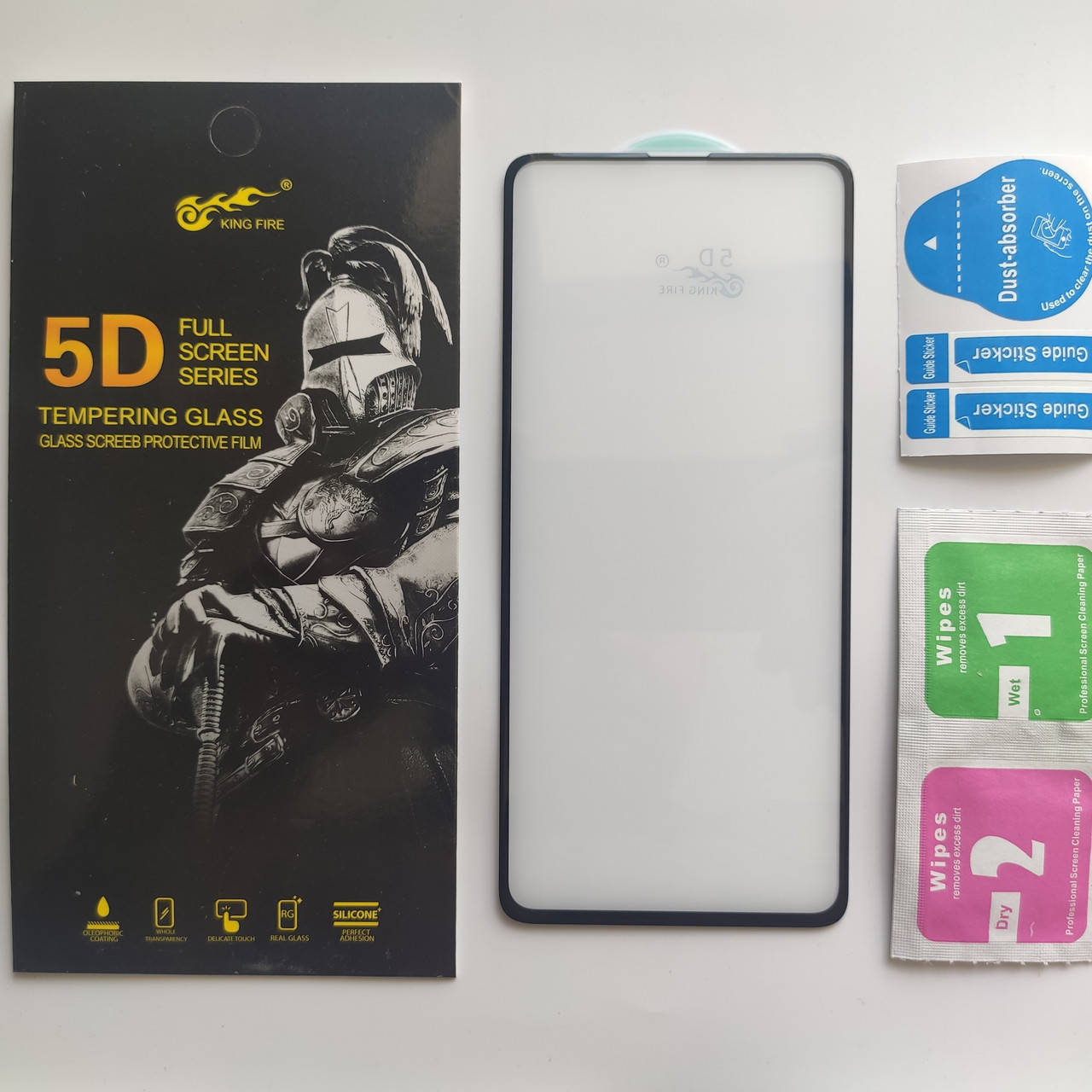 

Изогнутое защитное стекло для Samsung Galaxy A51 A515 5D 9H на весь экран телефона Черный