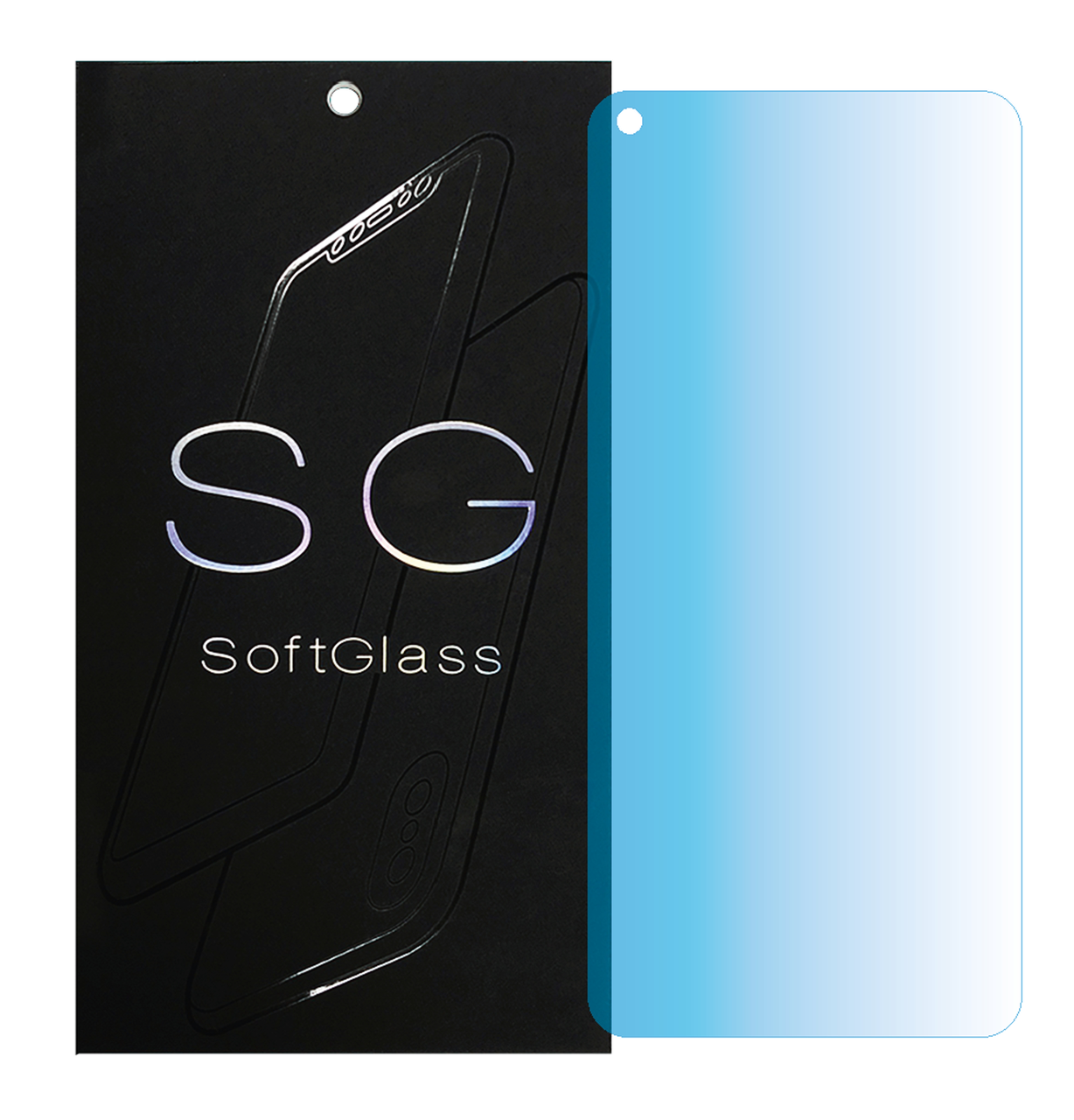

Пленка Vivo X50 на Экран полиуретановая SoftGlass, Прозрачный