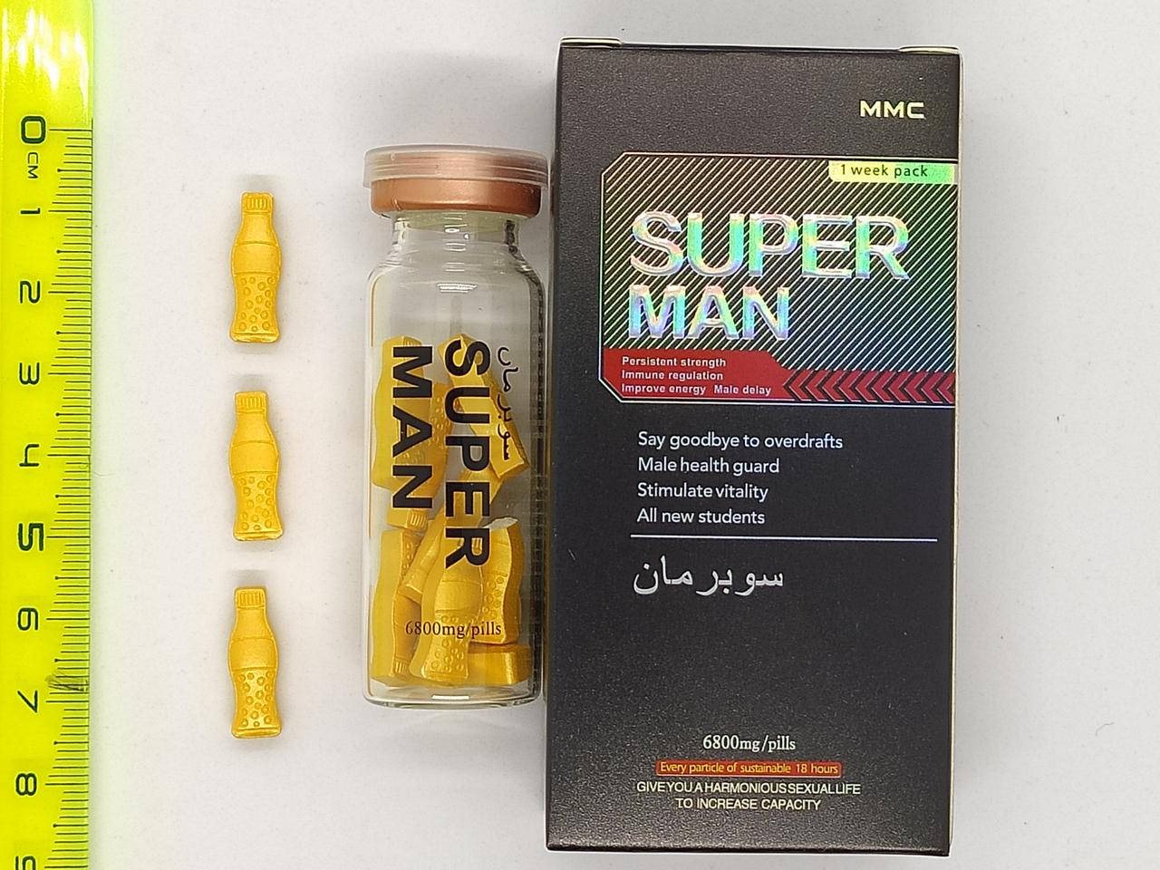 

Эффективный препараты для повышения потенции Супер Мен Superman 10 таблеток