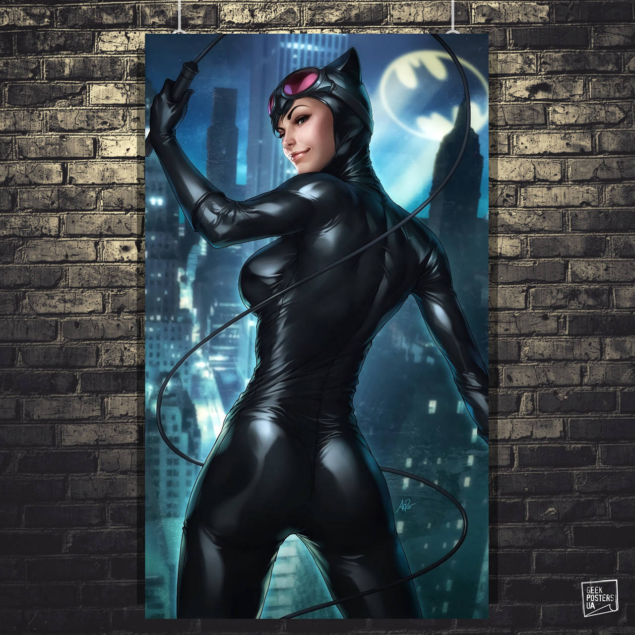 

Постер Catwoman, Женщина-Кошка. Размер 42x25см (A3). Матовая бумага