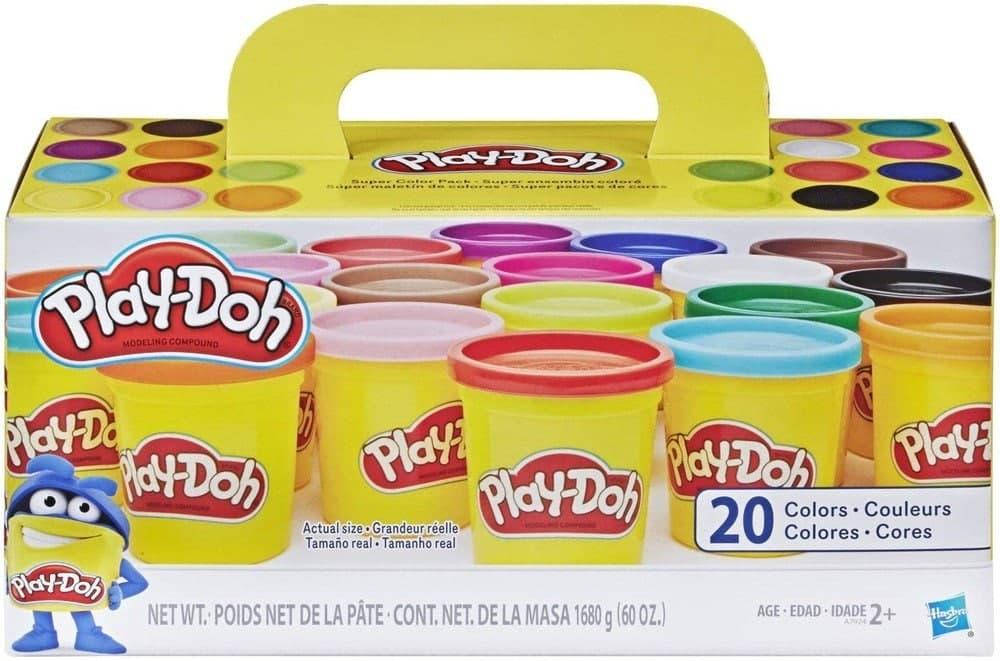 

Набор пластилина Плей-До 20 баночек Хасбро, Play-Doh Hasbro (A7924)