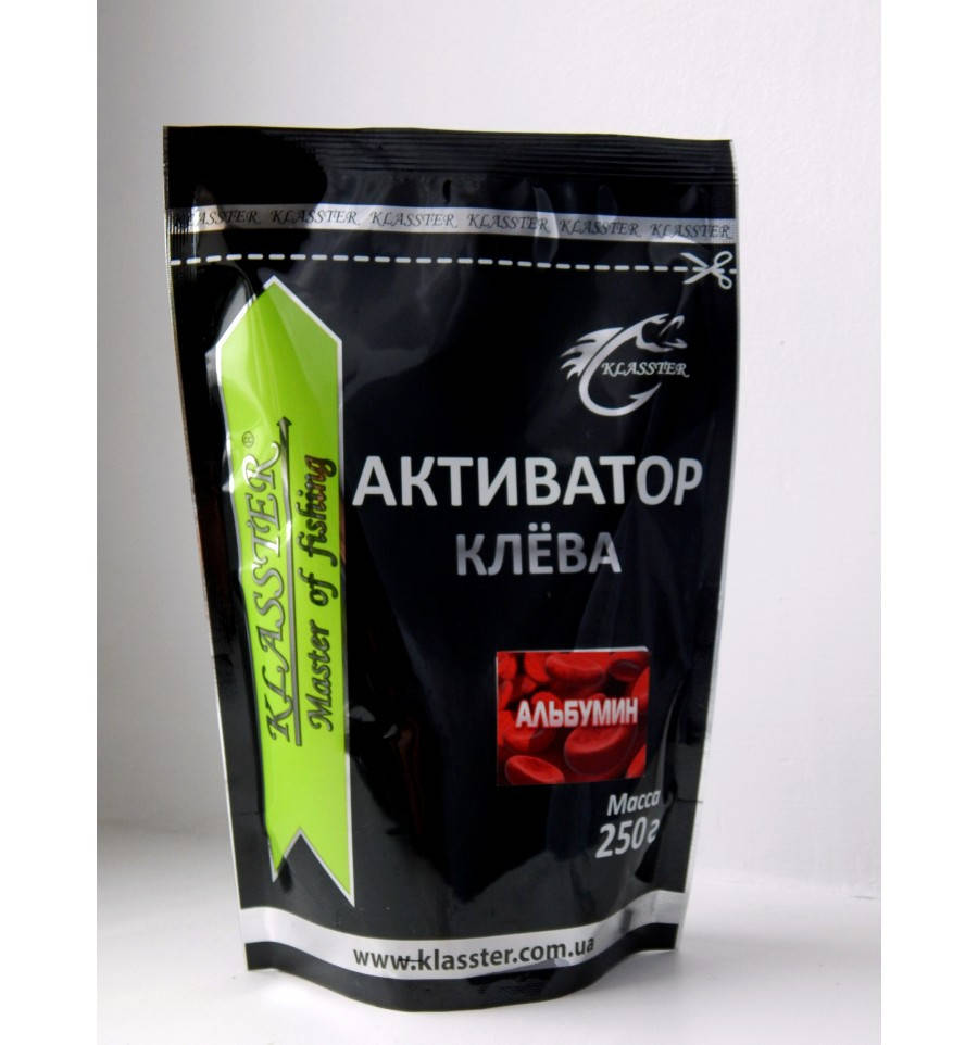 

Активатор клёва Klasster «Альбумин» 250 гр.