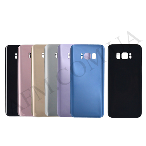 

Задняя крышка Samsung G955F Galaxy S8 Plus 2017 чёрная Midnight Black
