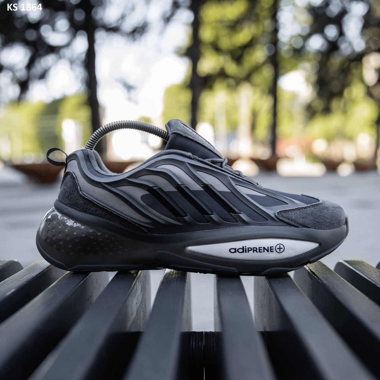 

Мужские кроссовки Adidas Ozrah серые демисезонные кроссы Адидас Озрах, Серый