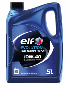 

Масло моторное, ELF Evolution 700 Turbo Diesel 10W40 (5 Liter)