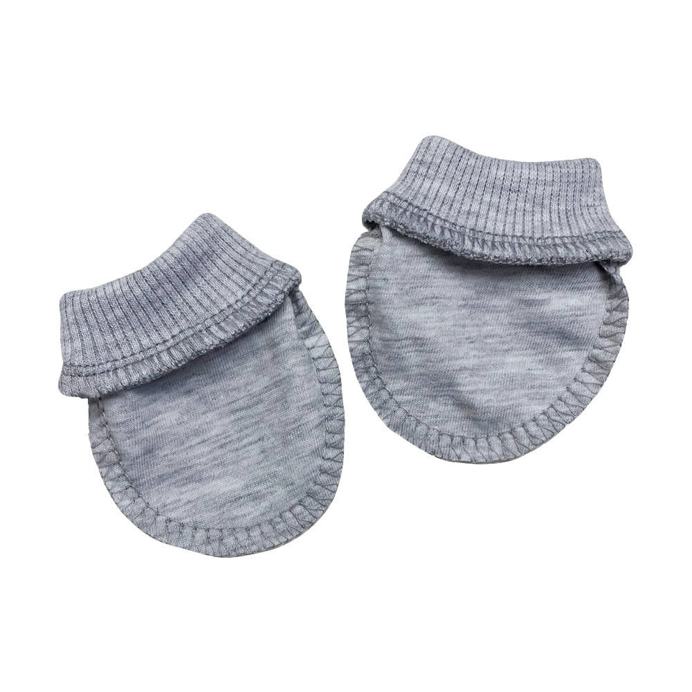 

Царапки на ручки для малюків (сірий меланж)