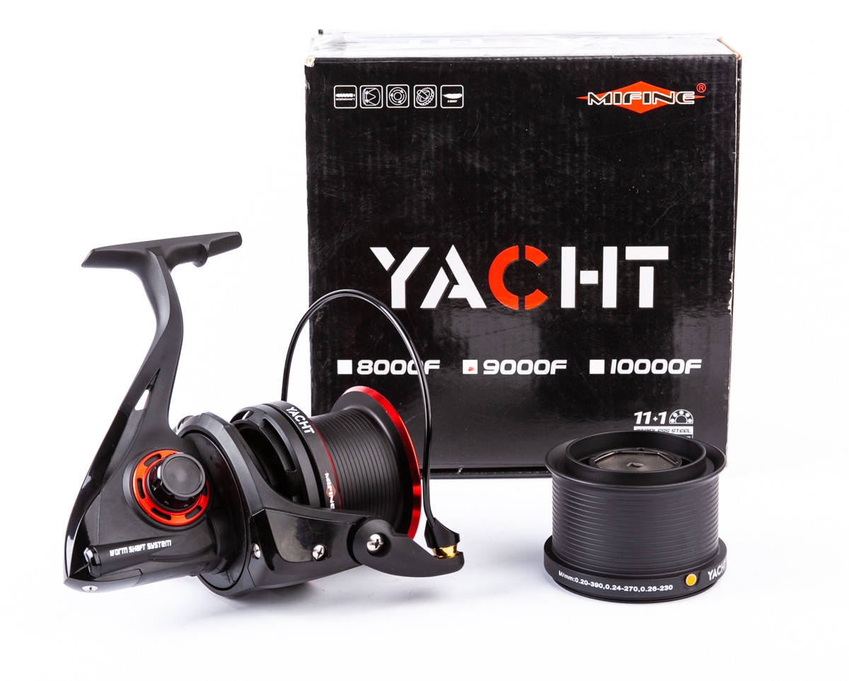 

Катушка карповая MIFINE YACHT  11+1 подшипников, Черный