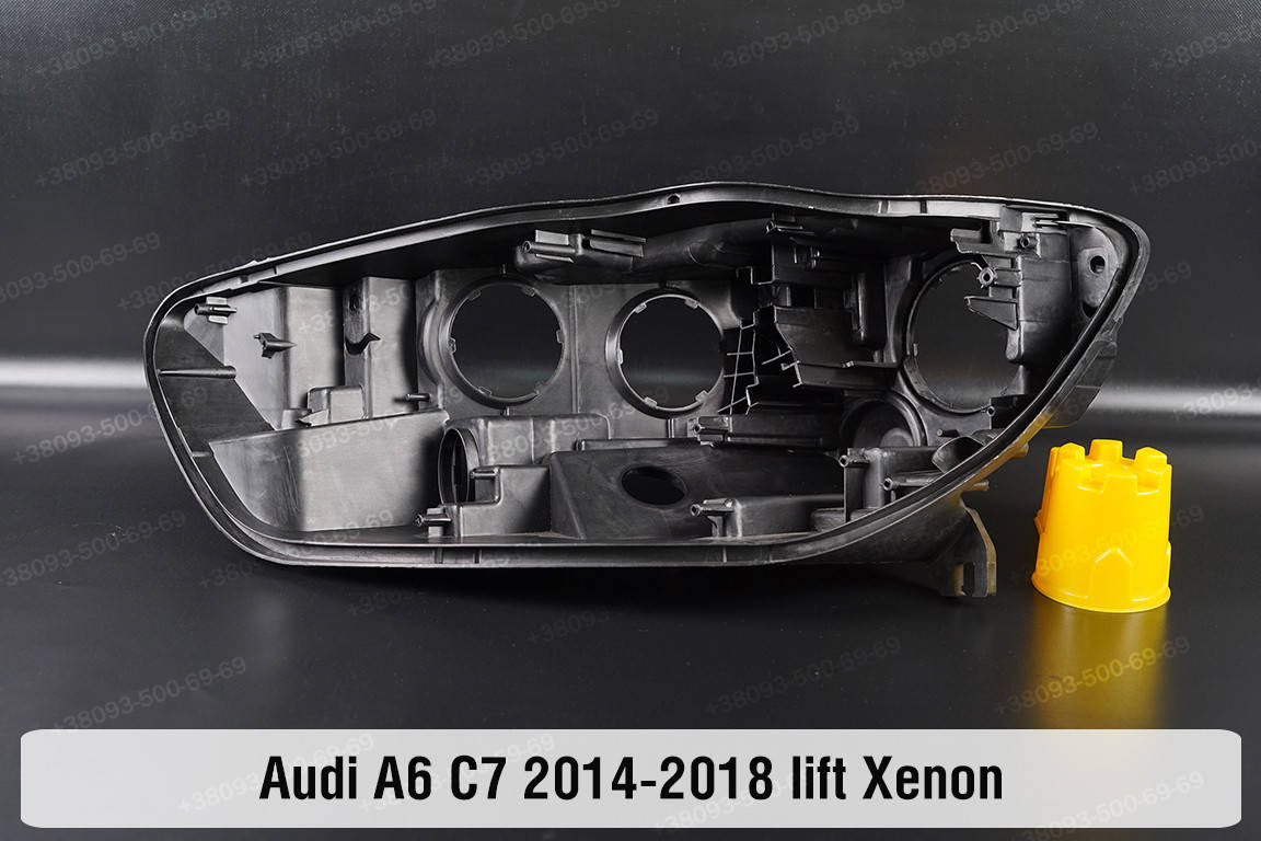 

Корпус фары Audi A6 C7 Xenon (2014-2018) IV поколение рестайлинг левый