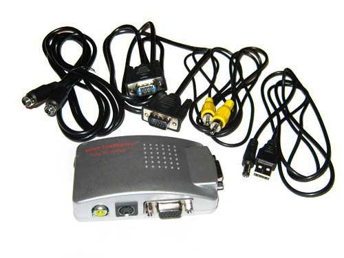

Универсальный VGA - TV RCA конвертер