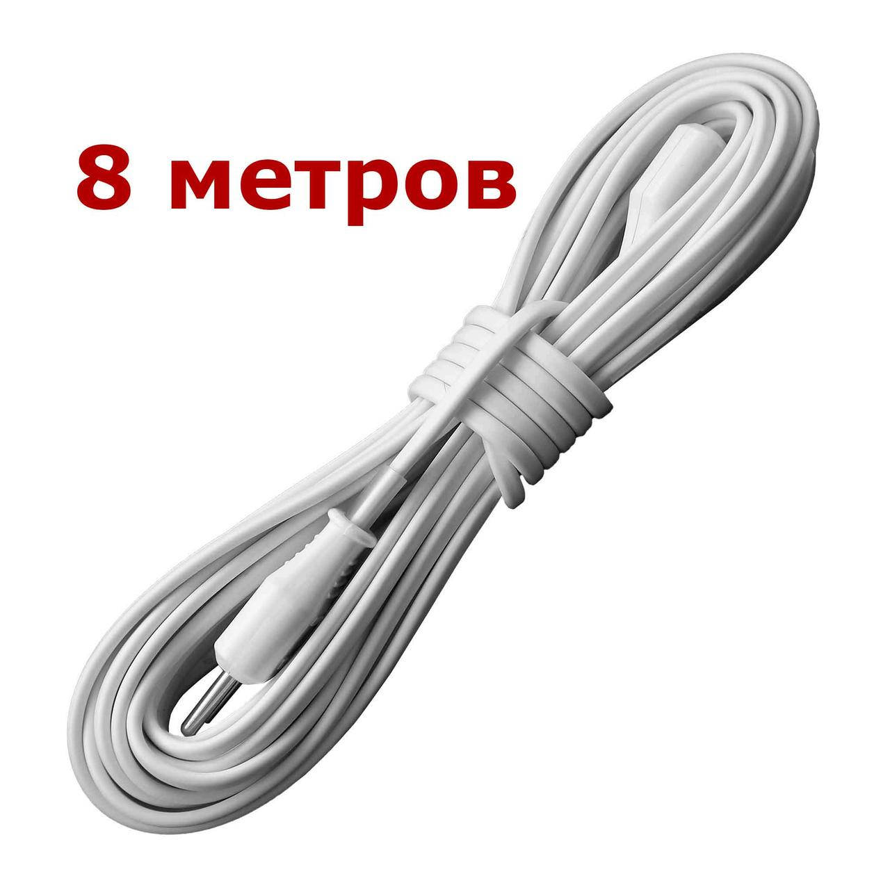 

Одноместный (одинарный) удлинитель 8 м 2.5 А/550 Вт без заземления