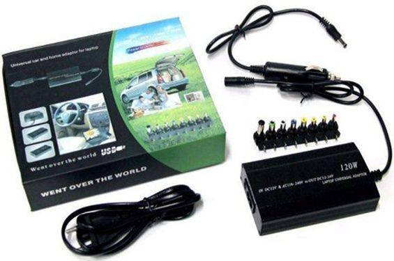 

Блок питания универсальный с «прикуривателем 12v» 12V-24V MY-120W (1-й сорт)