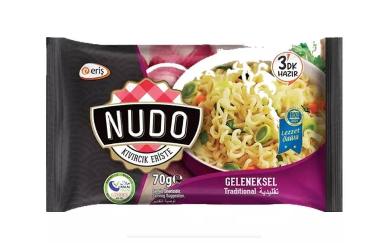 

Вермішель швидкого приготування NUDO 80 г Традиційна.