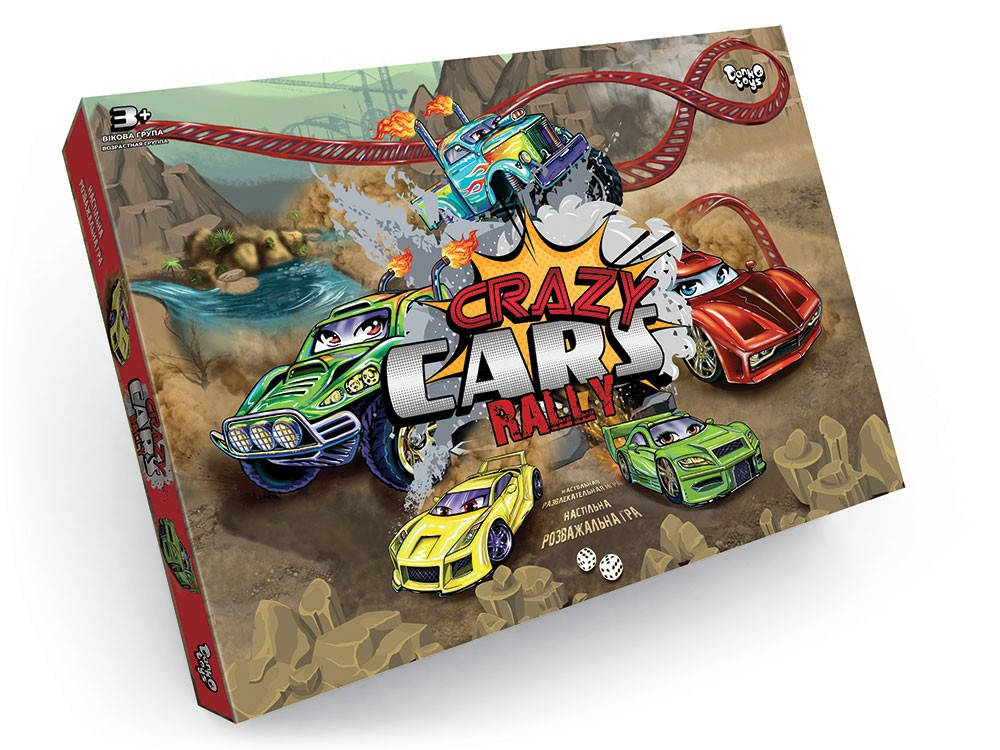 

Настільна розважальна гра "Crazy Cars Rally" (20)
